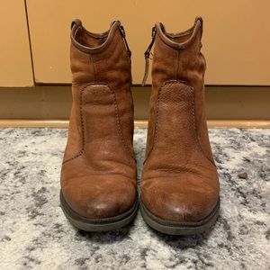 Miz Mooz authentic leather heeled booties